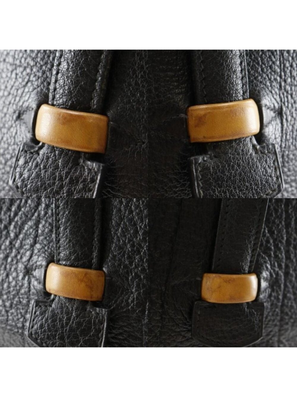 Hermes Gallop Ft1 Buffalo Black Tote - Picture 9 of 10